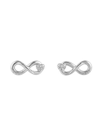 Orecchini Guess Donna Stud Party in Acciaio Cubic Zirconia JUBE06 49JW - JUBE06 49JW